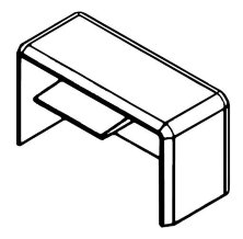 Заглушка 40х16 MF (10шт) (72806-10-E110)