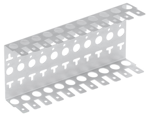 Кронштейн настенный на 11 плинтов NIKOMAX NMC-WCPL11-2 (2 шт)