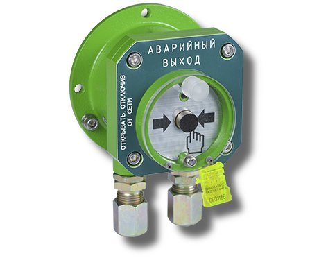 Устройство дистанционного пуска взрывозащищенное Спектрон НПО Спектрон-512-Exd-А-УДП-03 "Аварийный выход" (цвет корпуса зеленый)