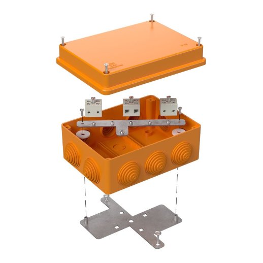 Коробка огнестойкая 150х110х70 (латунь) (40-0310-FR6.0-6-Е60)