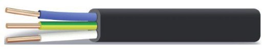 ВВГ-Пнг(А)-LS 3х2.5 ок (N PE) 0.66кВ (ПромЭл 11854230)