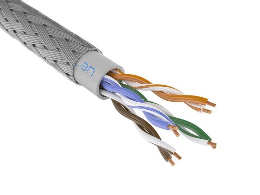 Кабель «витая пара» (LAN) в броне Паритет ParLan ARM U/UTP Cat5е 4х2х0,52 PVC