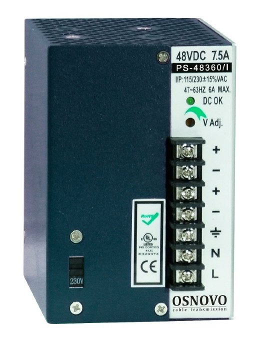 Блок питания промышленный OSNOVO PS-48360/I
