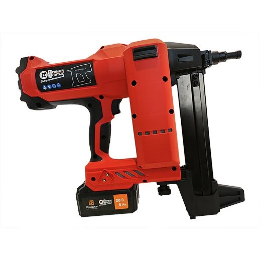 Аккумуляторный монтажный гвоздезабивной пистолет 100Дж 20В (PR08.17900)