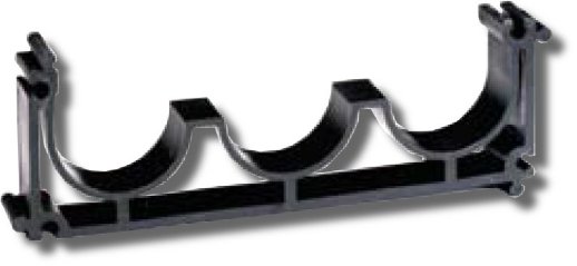 Держатель расстояния для двустенных труб ДКС Держатель расстояния для двустенных труб D=50, тройной (025050)