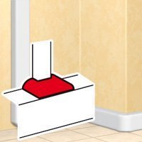 Отвод плоский LegranD Отвод плоский для короба DLP 80мм (010733)