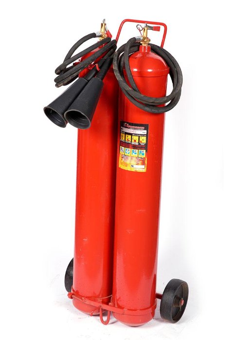 Огнетушитель углекислотный, передвижной ЯрПожИнвест ОУ-25