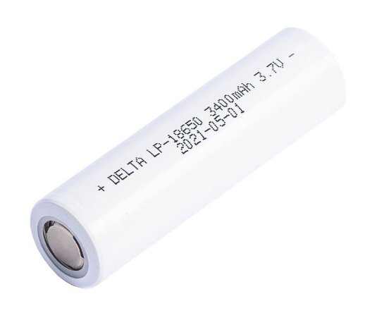Аккумулятор литий-полимерный цилиндрический Delta Delta LP-18650 3400mAh