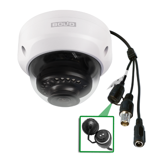 Профессиональная видеокамера мультиформатная купольная BOLID BOLID VCG-222 версия 2