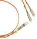 Патч-корд волоконно-оптический LC-SC Hyperline FC-D2-50-LC/PR-SC/PR-H-2M-LSZH-OR