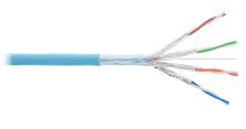 F/FTP 4pair, Cat6а, Solid, In, LSZH (4355C-IB)