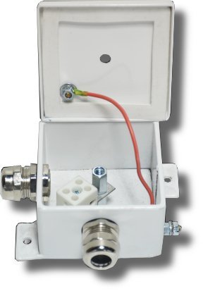 Коробка монтажная огнестойкая Гефест КМ-О (2к*6,0)-IP66 два ввода