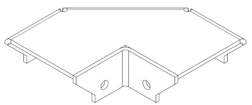 Соединительный элемент ограждения PERCo PERCo-MB-16.2