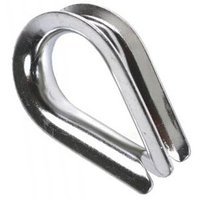 Коуш ДКС Коуш стальной оцинкованный под трос D4 (CM621004)