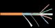 F/UTP 4pair, Cat6a, Solid, In, нг(А)-HF (NMC 4255C-OR)