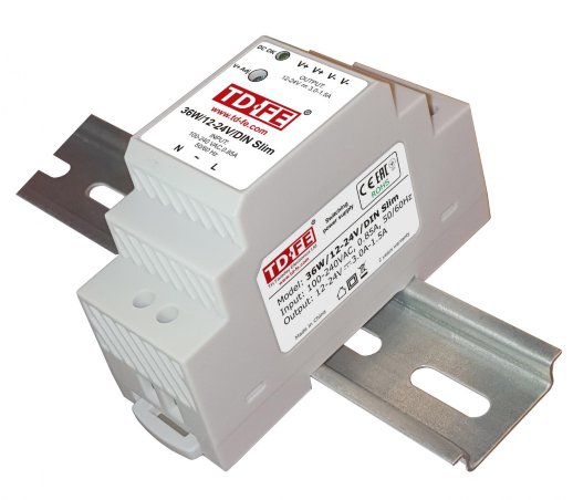 Источник вторичного электропитания FARADAY 36W/12-24V/DIN Slim